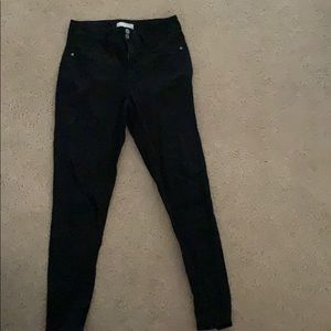 Black high waist pants